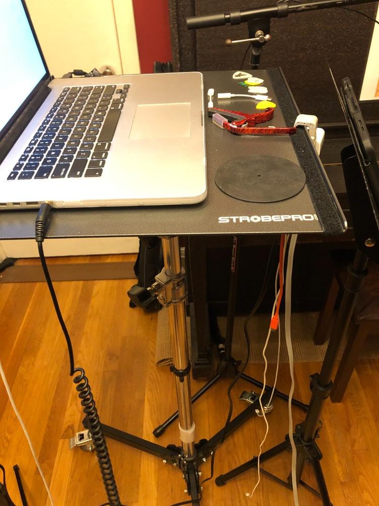 Strobepro Laptop Tether Table - Customer Photo From Leon Oleary