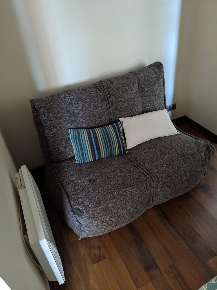 TWIN COUCH - Luscious Grey - Customer Photo From Anonymous