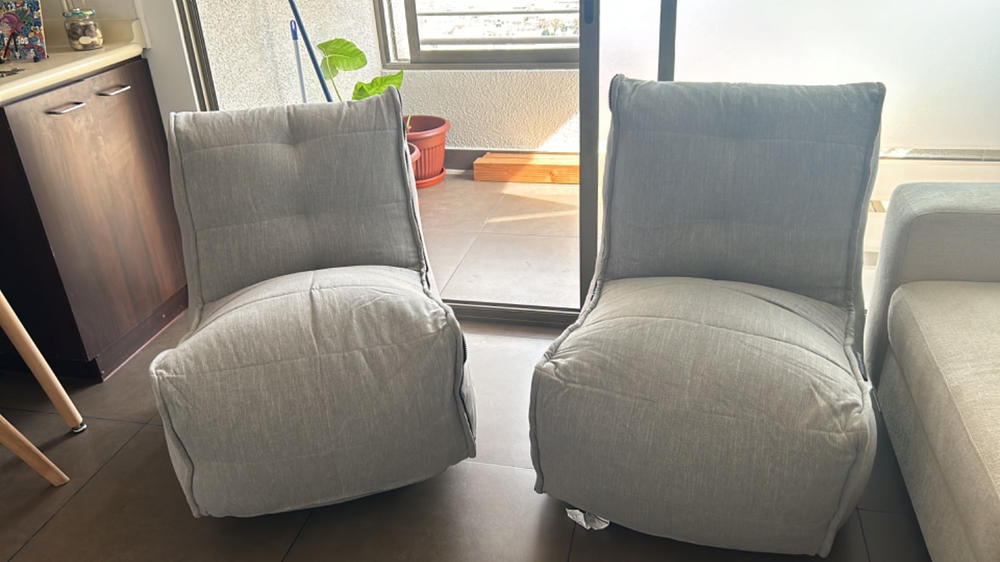 TWIN COUCH - Keystone Grey - Customer Photo From Daniela Cortes