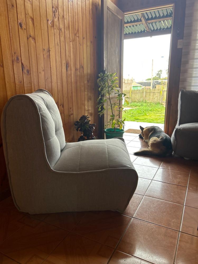 TWIN COUCH - Keystone Grey - Customer Photo From Maria Gabriela Arriagada Garcia