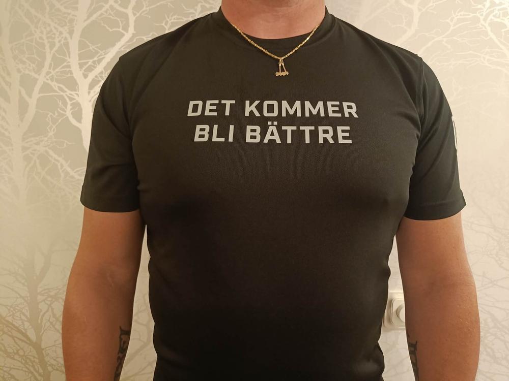 FYS - Det kommer bli bättre – Black - L - Customer Photo From Björn Gustafsson