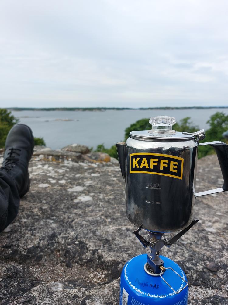 Kaffebågen - sticker - Customer Photo From Johan 