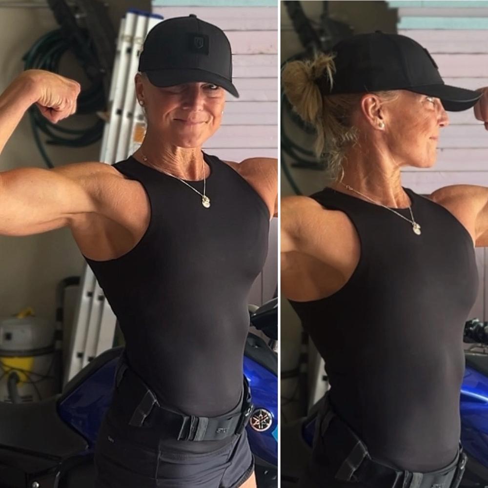 Firmakeps Technical Mesh - Svart - Customer Photo From Jenny Maria Lindgren