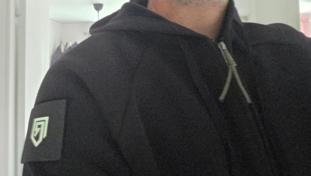 REKYL Zip Hoodie 500 - Black - Customer Photo From Christian 