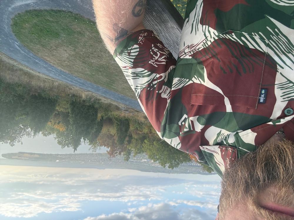 Rhodesian Camo Hawaiiskjorta - S - Customer Photo From Fredrik Isenknut