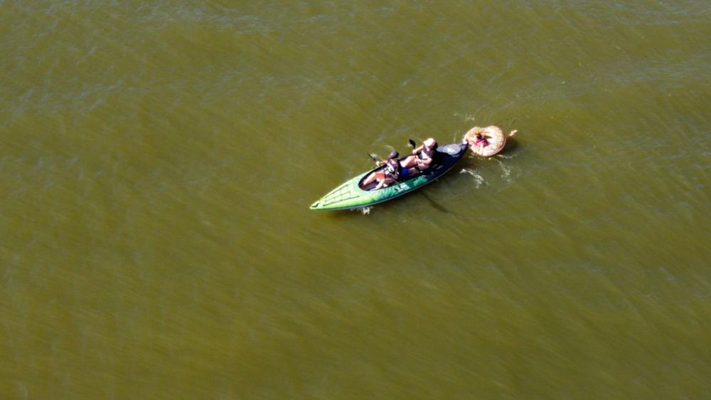 Aquaglide Navarro 145 DS 2 Person Inflatable Touring Kayak - Customer Photo From Anonymous