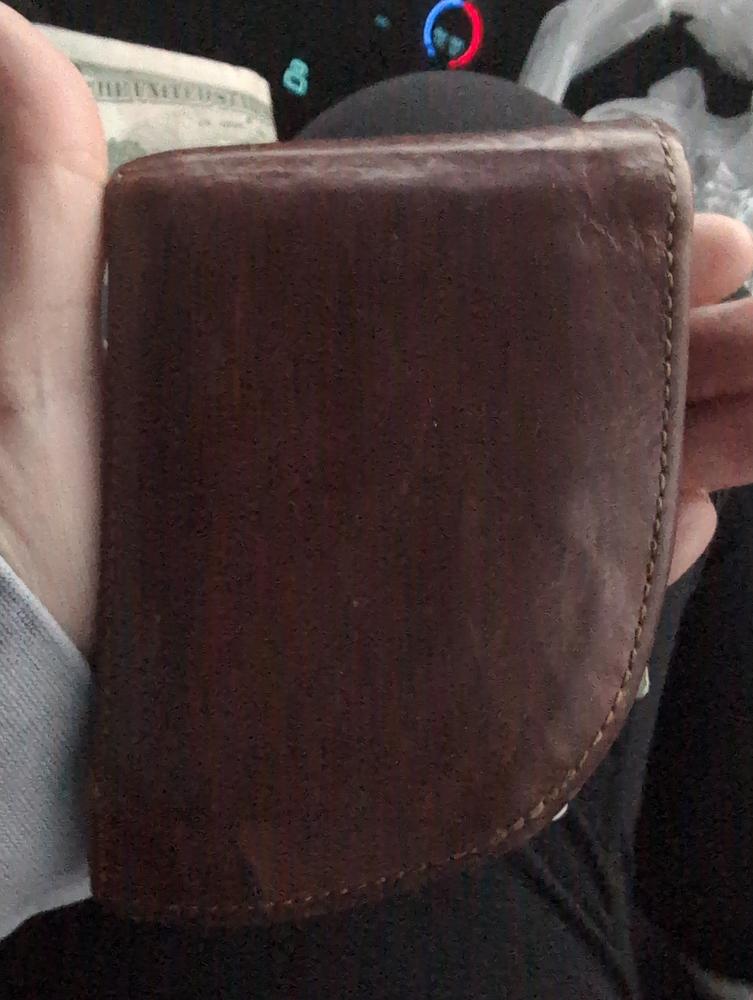 Rogue Front Pocket Wallet - Classic Made in Maine Edition - Customer Photo From Kelly