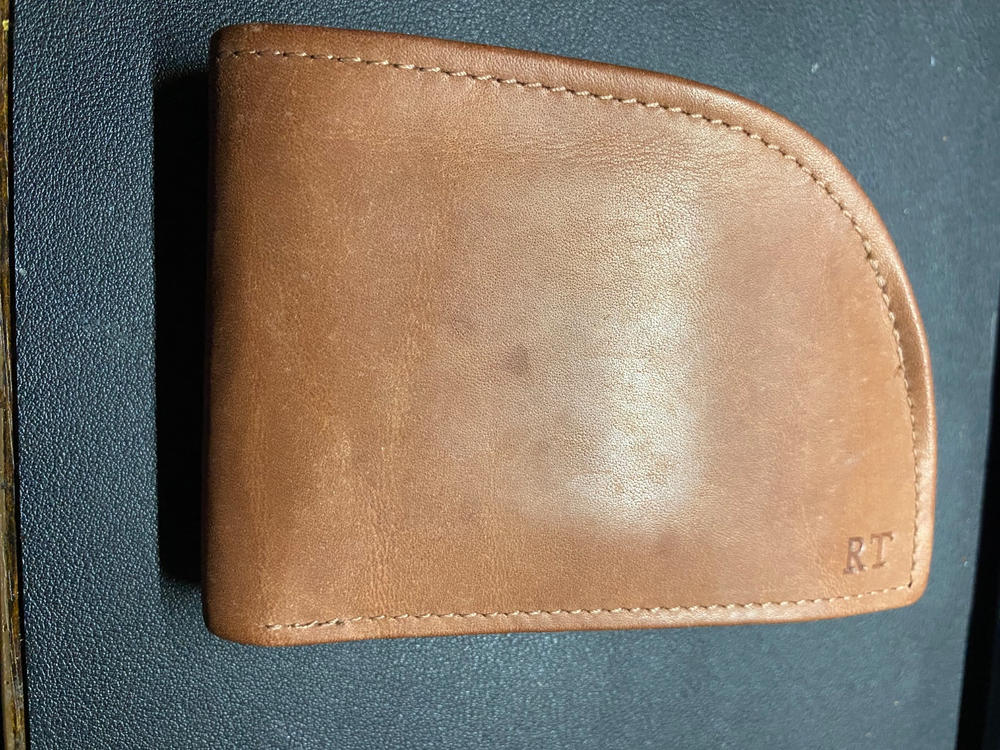 Rogue Front Pocket Wallet - Allagash Tan - Customer Photo From Ralph Tucker