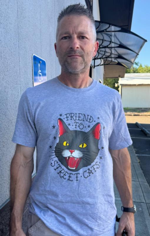 Friend to Street Cats Shirt - Customer Photo From Don Nesbitt