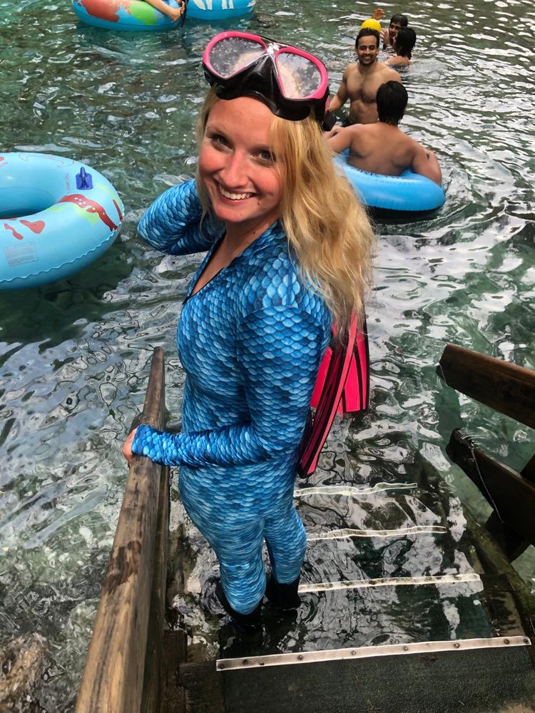 DiveSkins/SurfSkins - Aqua Mermaid - Zippered - Customer Photo From Kaelyn Tharp