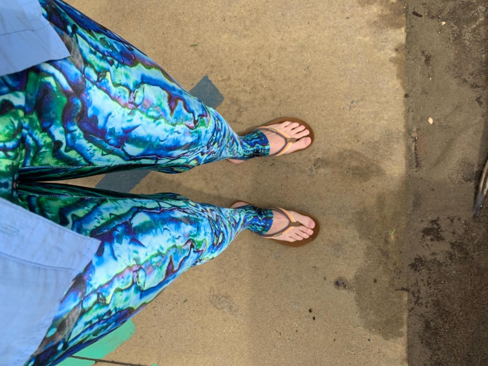 DiveSkins/SurfSkins - Green Abalone - Zippered - Customer Photo From Alexis Tannock