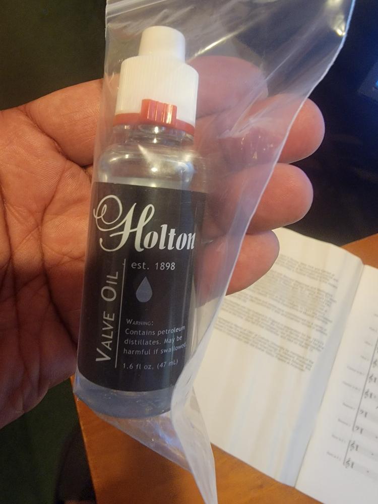 Holton Valve Oil - Customer Photo From Anonymous