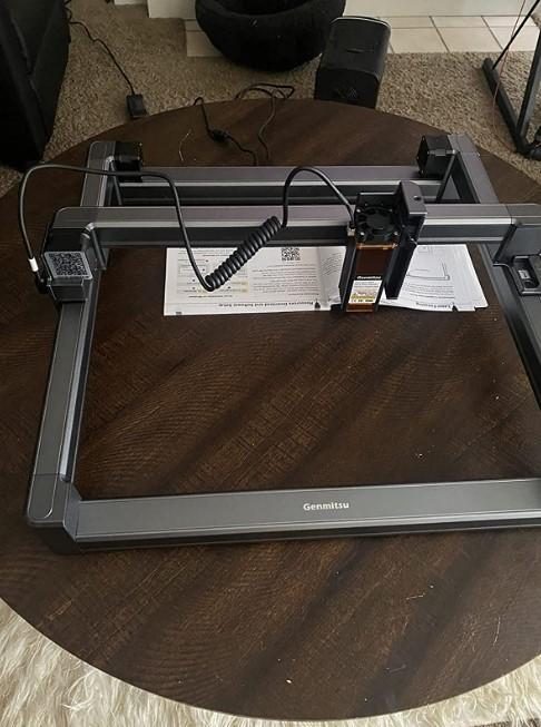 Genmitsu Jinsoku LC-40 Laser Engraver Machine, 5.5W Wireless & GRBL Control