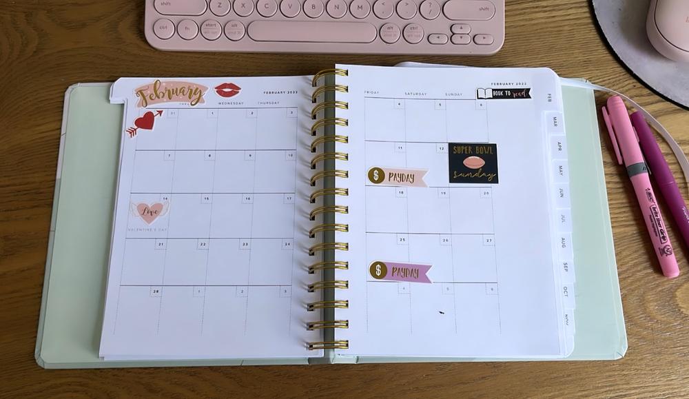 2022 Planner - Customer Photo From Ana Morrissey