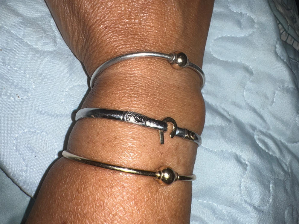 St. John Hook Bracelet, 4mm - Customer Photo From Lisa Crary