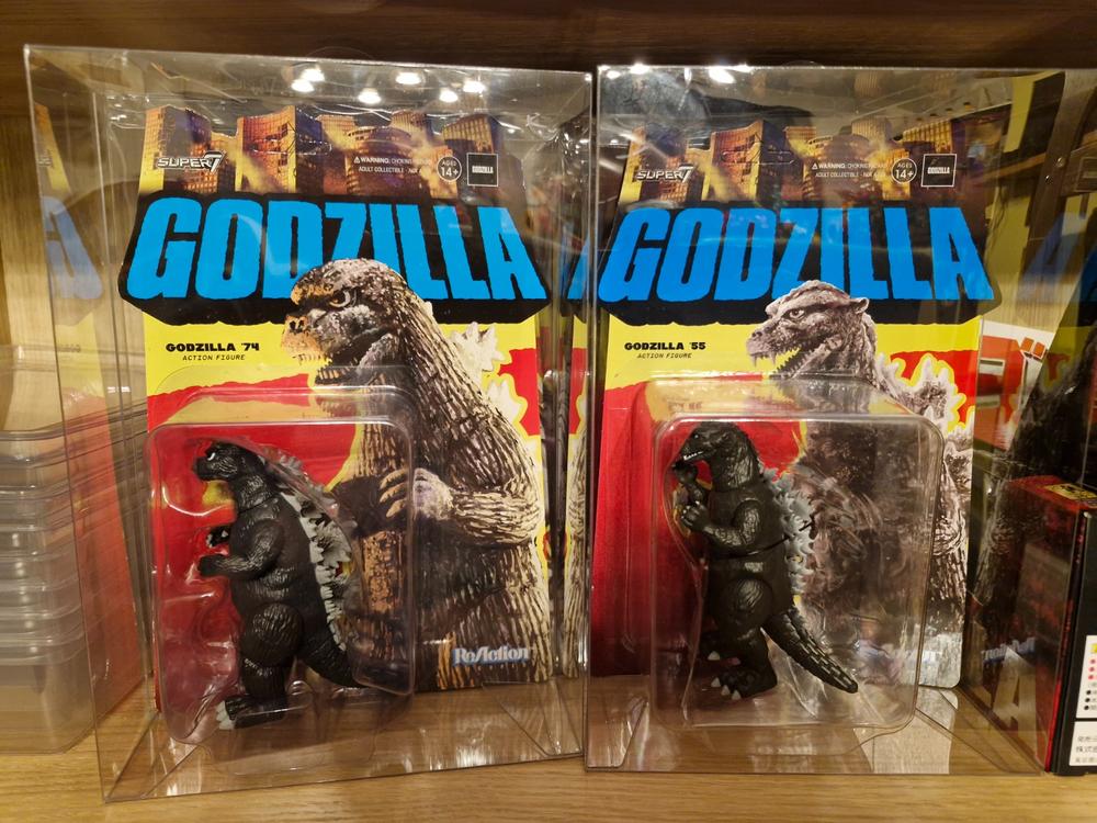 TOHO Godzilla ReAction Figures Display Case - Customer Photo From Matthew Wyatt