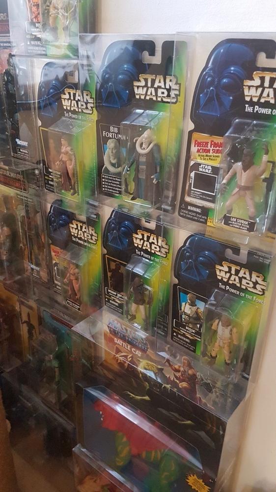 Star Wars The Power Of The Force (Green Line) Figure Display Case - Customer Photo From Dave M.