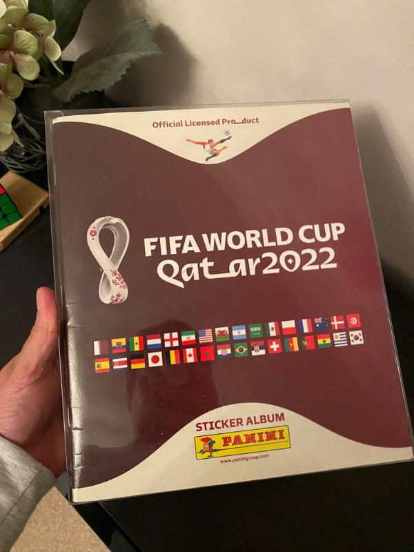 Panini Football World Cup Sticker Album Display Case - Customer Photo From Jeevan Duggal