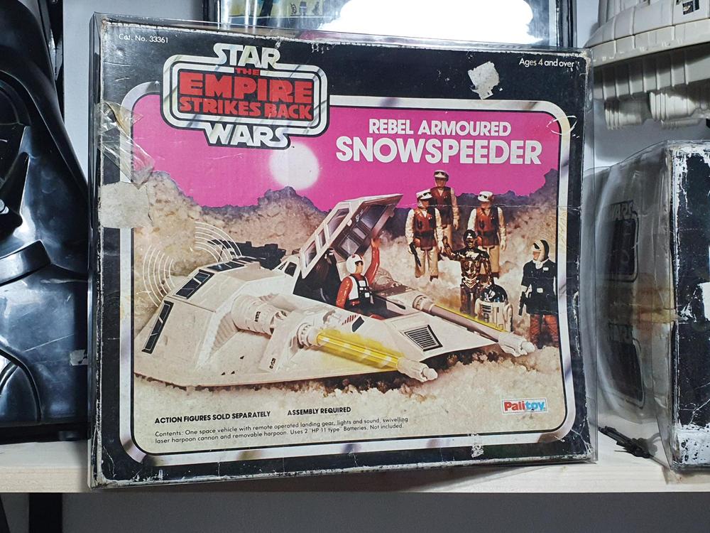 Star Wars Rebel Armoured Snowspeeder (Kenner/Palitoy) Display Case - Customer Photo From Alan Edmunds