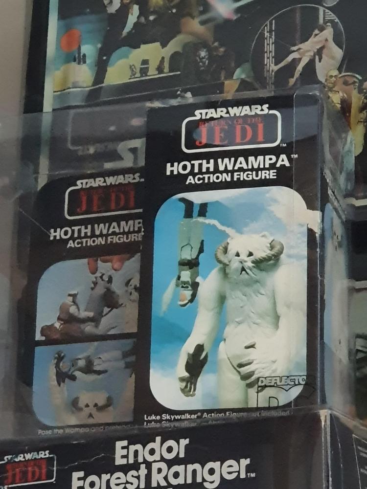 Star Wars Hoth Wampa (Kenner/Palitoy) Display Case - Customer Photo From Alan Edmunds