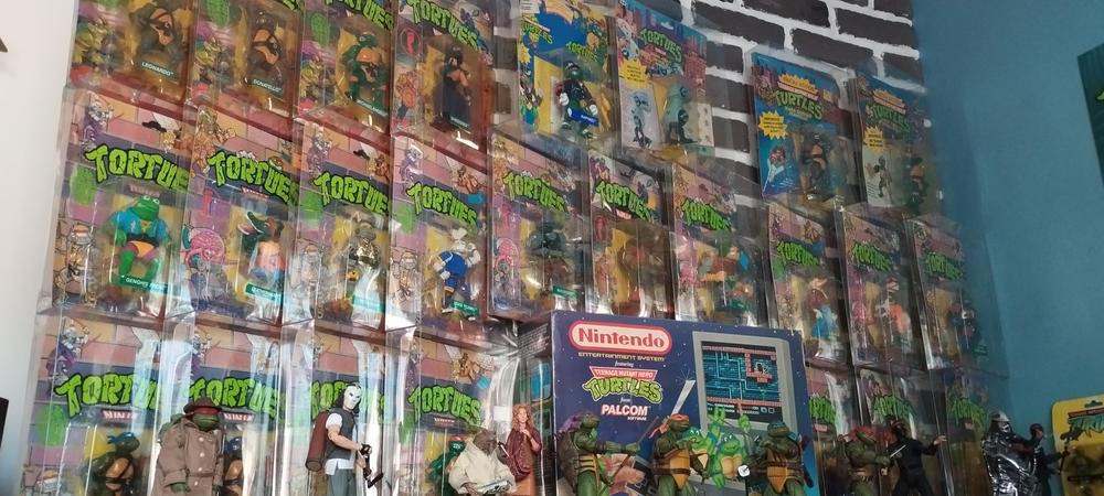 Teenage Mutant Ninja Turtles 1988-1992 Figure Display Case - Customer Photo From Jo-80