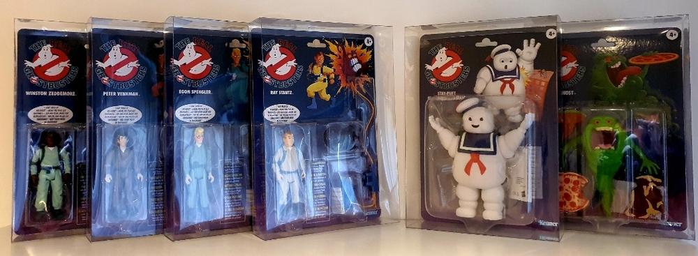 The Real Ghostbusters Kenner Classics Figure Display Case - Customer Photo From Darryl Williams