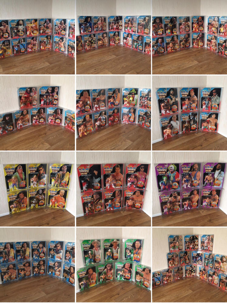 WWE Classic Super Stars 2 Pack Figure Folding Display Case - Customer Photo From Peter Barnes