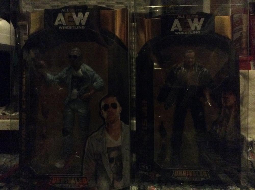 AEW Unrivaled Collection Figure Display Case - Customer Photo From George Rushton