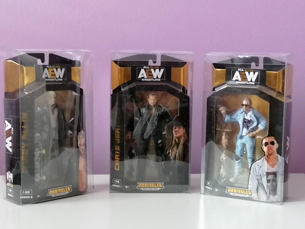 AEW Unrivaled Collection Figure Display Case - Customer Photo From George Rushton