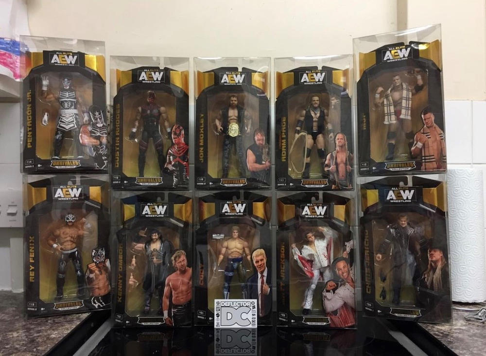 AEW Unrivaled Collection Figure Display Case - Customer Photo From Christopher Stocker
