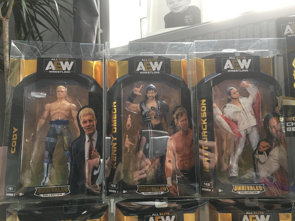 AEW Unrivaled Collection Figure Display Case - Customer Photo From Christopher Stocker