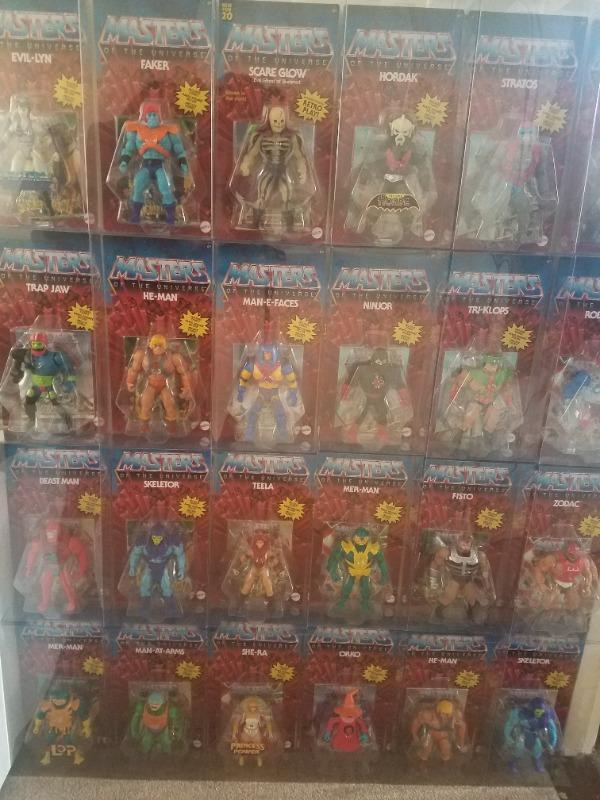 Masters Of The Universe Origins Figure Display Case - Customer Photo From Dave Meakin