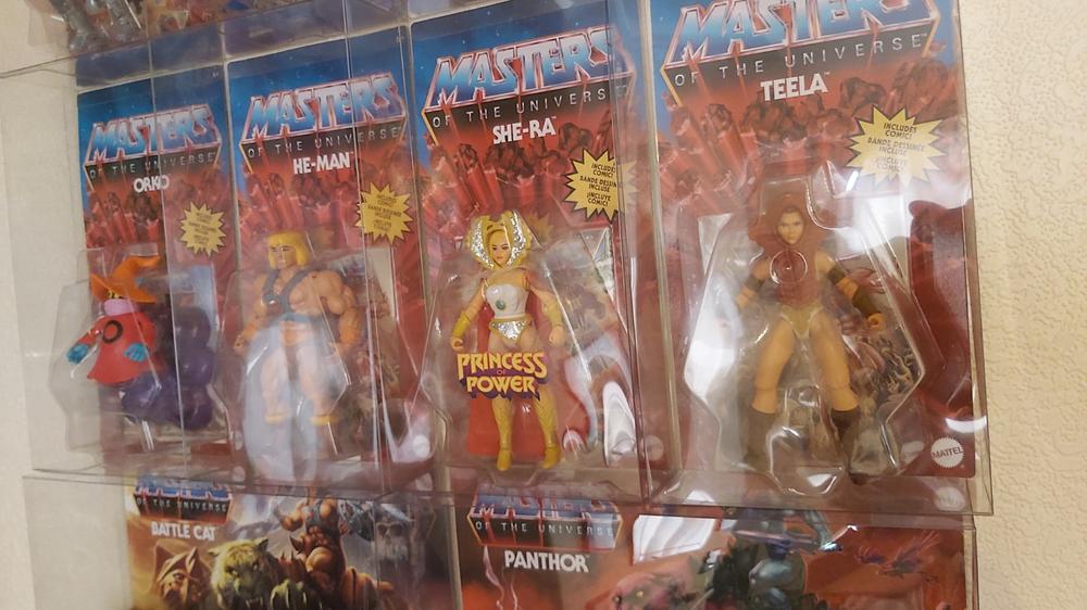 Masters Of The Universe Origins Figure Display Case - Customer Photo From ANTHONY POMFRET