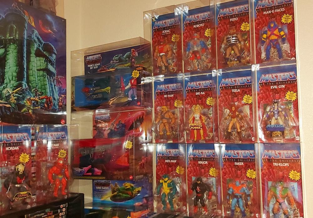 Masters Of The Universe Origins Figure Display Case - Customer Photo From ANTHONY POMFRET
