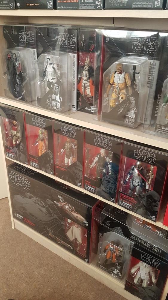 Star Wars The Black Series (Galaxy Line) Figure Folding Display Case (20 Pack) - Customer Photo From Dave M.