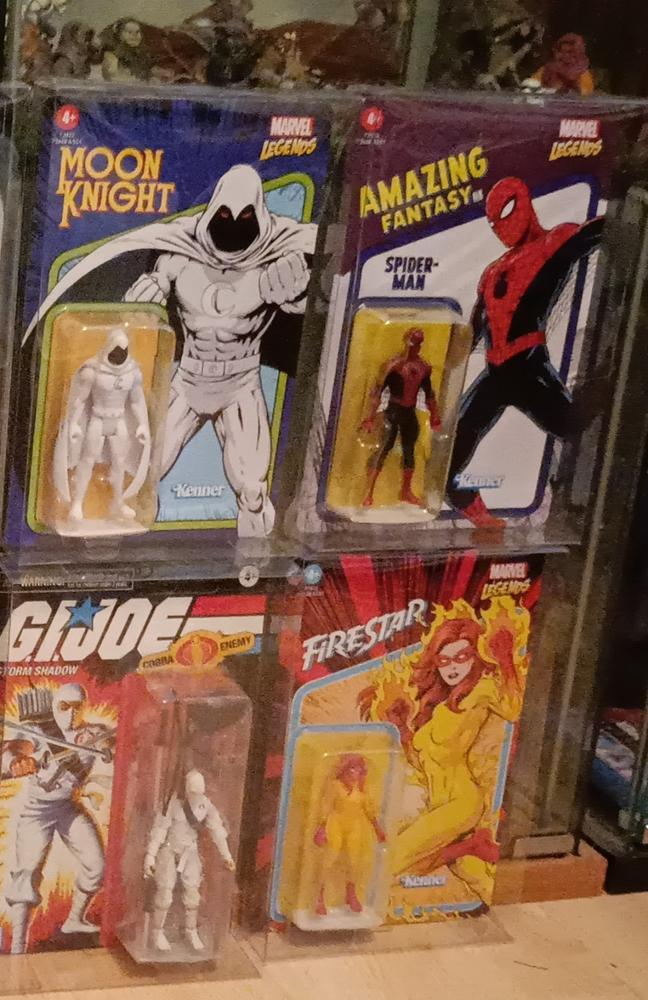 Marvel Legends Retro Collection Figure Folding Display Case - Customer Photo From Jonathan Powell