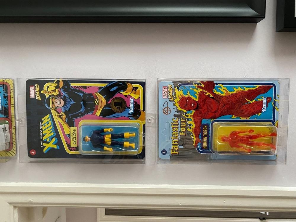 Marvel Legends Series Retro 375 Collection Figure Display Case - Customer Photo From Chris Adams