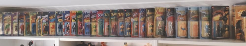 Marvel Legends Retro Collection Figure Folding Display Case - Customer Photo From Paul Stephenson