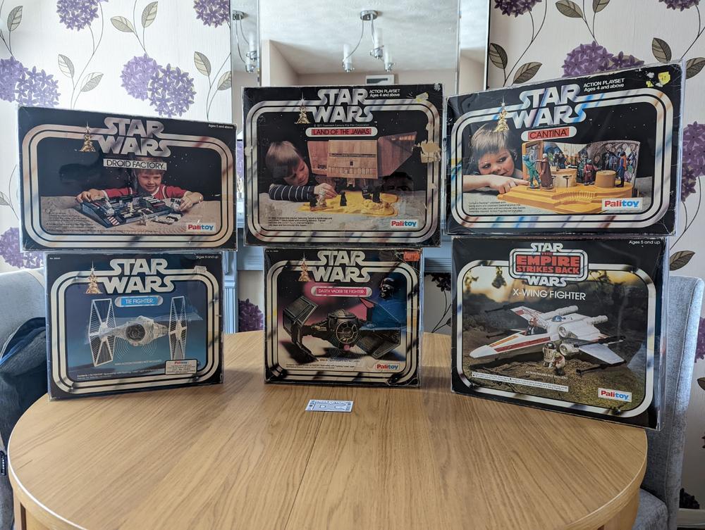 Star Wars X-Wing Fighter (Palitoy) Folding Display Case - Customer Photo From Tim G.