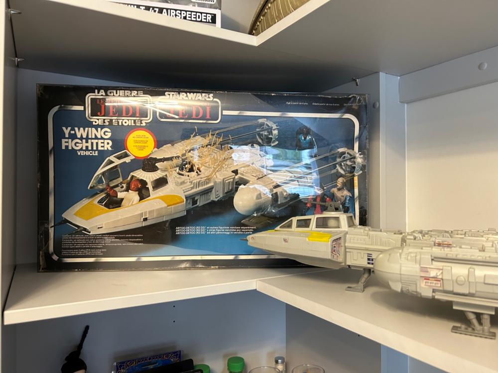 Star Wars X-Wing Fighter (Palitoy) Folding Display Case - Customer Photo From Danny Greenland