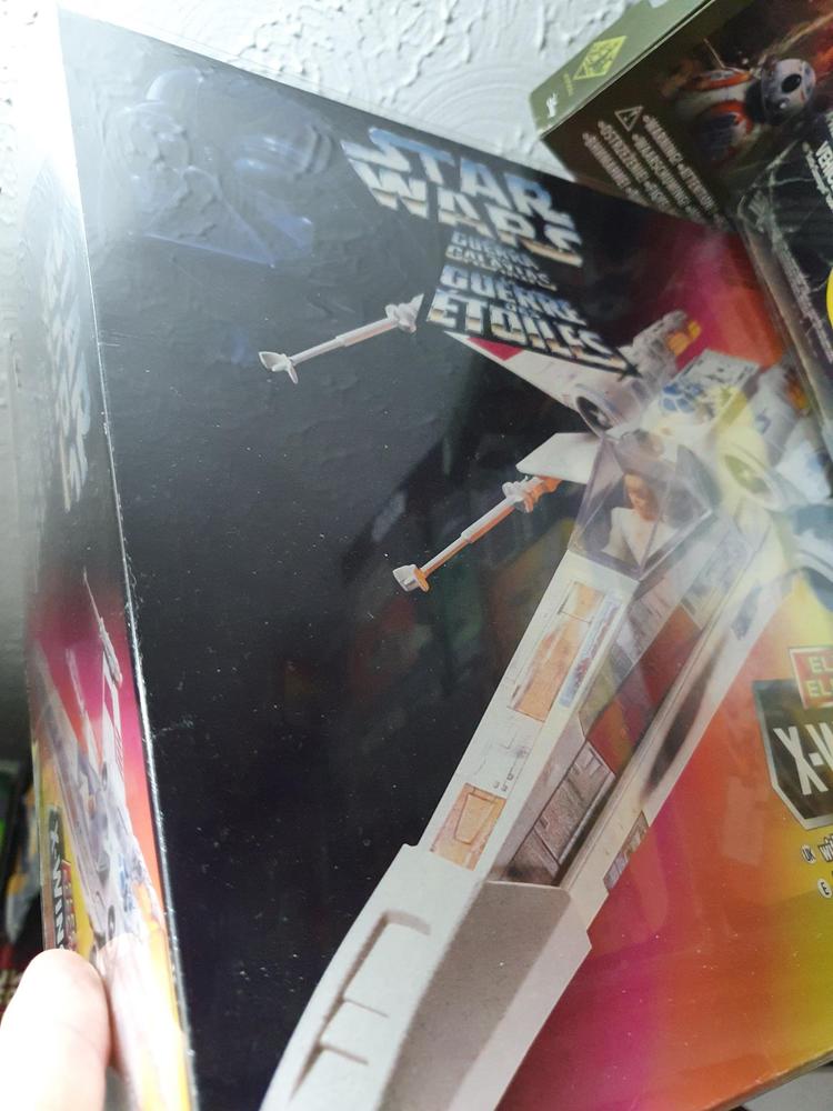 Star Wars The Power Of The Force Electronic X-Wing Fighter Display Case - Customer Photo From Alan Edmunds
