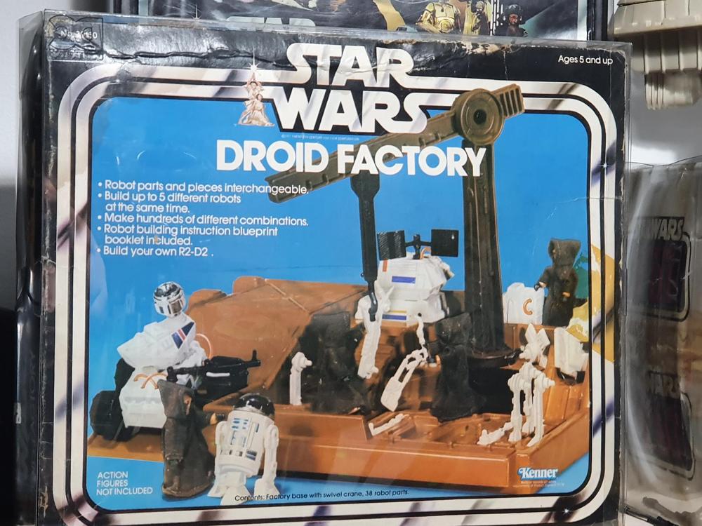 Star Wars Droid Factory (Kenner) Folding Display Case - Customer Photo From Alan Edmunds