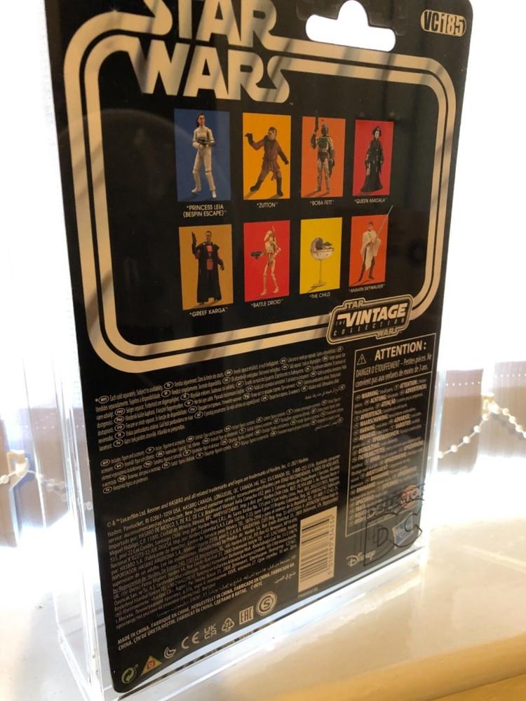 Star Wars Vintage (Kenner/Palitoy) Figure Display Case - Customer Photo From David G.