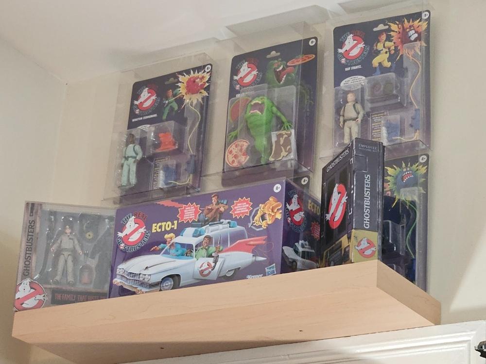 The Real Ghostbusters Kenner Classics Ecto-1 Display Case - Customer Photo From Des OGorman