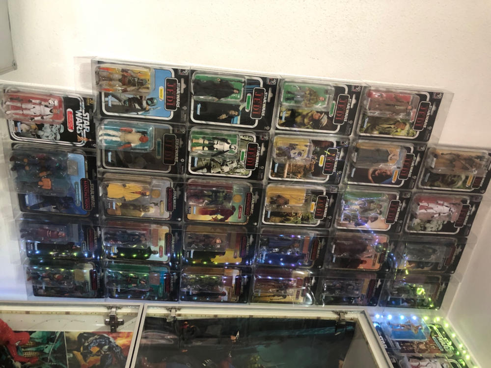 Star Wars Return Of The Jedi 40th Anniversary Boba Fett Figure Display Case - Customer Photo From RAUL FAURE ZARCO