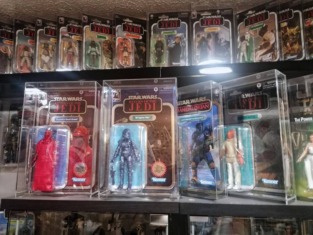 Star Wars Return Of The Jedi 40th Anniversary Figure Acrylic Display Case - Customer Photo From Ray Pulford