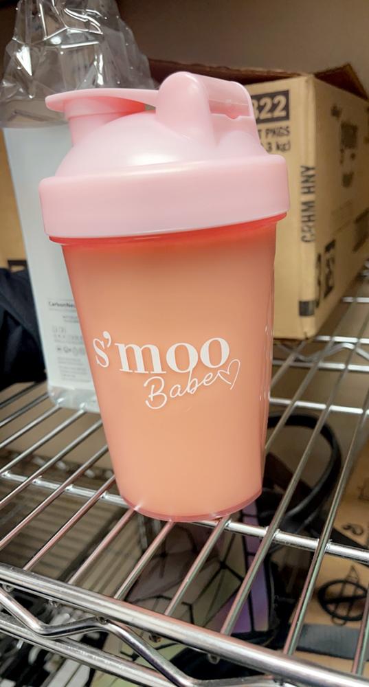 Shaker Cup (Light Pink) by S'moo - Ideal for Shakes, Smoothies
