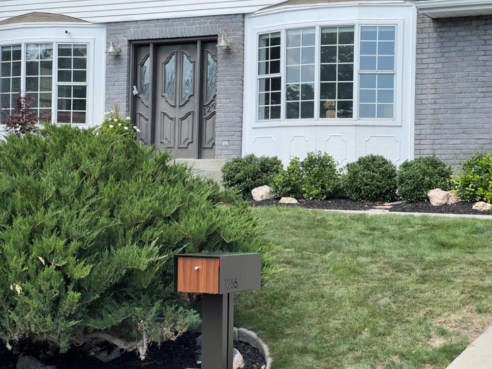 Waldo XL | Custom Mailbox - Customer Photo From Kristen Brown