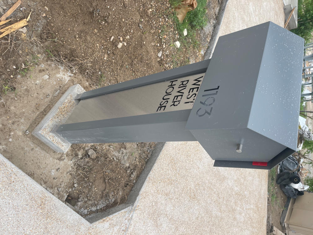 Monumental Post - Customer Photo From William Feick