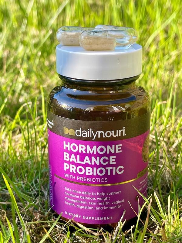 Daily Nouri Hormone Balance Probiotic with Prebiotics - Customer Photo From aaishabonshiqua